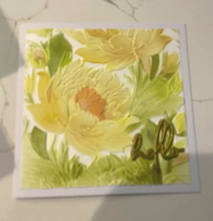 Lisa Horton Crafts 3D Embossing Folder Bold Peonies - Image 2 of 2