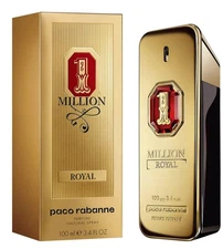 1 Million Royal Parfum by Paco Rabanne 3.4 oz Cologne for Men New In Box