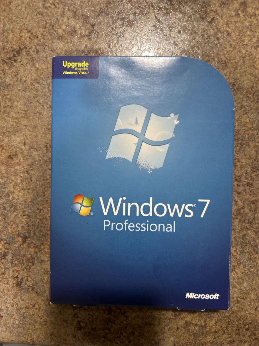 Windows 7 Professional Upgrade for sale | eBay