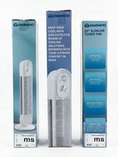 The Daewoo 30 Slimline Tower Fan Is A Space-saving Cooling Fan