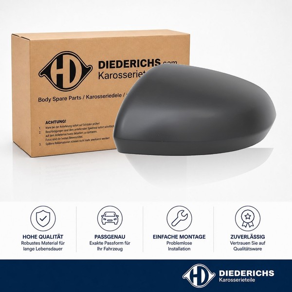 Abdeckung Aussenspiegel Links Diederichs 4561027 FÜR Dacia Renault-image