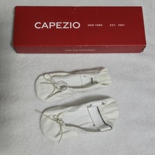 Capezio Child Full Sole Daisy 205X White Ballet Shoes Toddler 6.5N New in Box