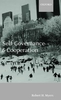 Robert H. Myers (U. A.) | Self-Governance And Cooperation | Buch | Englisch