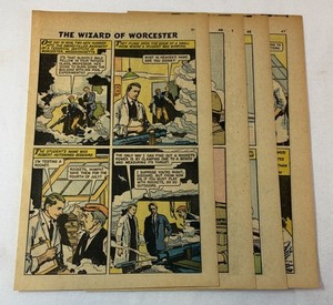 1959 seven page cartoon story ~ ROBERT GODDARD Wizard Of Worcester