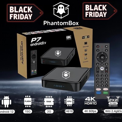   PhantomBox P7 Pro   Firestick Alternative 4K TV Box | Movies   TV   Sports