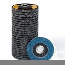 40PCS 4.5inch Premium Blue Zirconium T29 Flap Disc 60 Grit 115x22mm  Angle Wheel 0.65 per disc