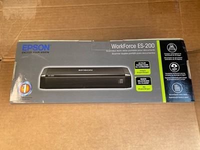 EPSON WorkForce ES-200 Portable Duplex Document Scanner New in box