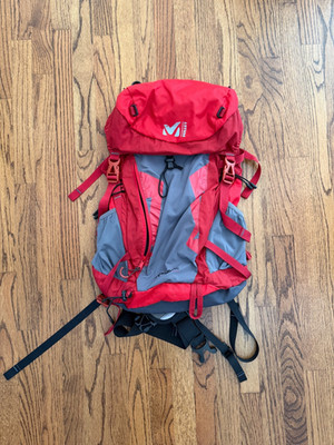 Millet Elevation 30 L Framed Lightweight Hiking Camping Backpack Red