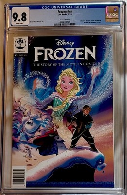 Disney Frozen #nn CGC 9.8 (2015 Joe Books) RARE Second Print Key - 1st Elsa Anna