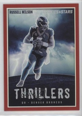 2023 Panini Rookies & Stars Thrillers Red Prizm /99 Russell Wilson #TH-10 15sk
