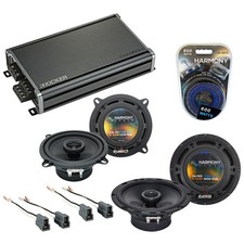 Fits Mitsubishi Mirage 97-02 Speaker Replacement Harmony R5 R65 & CXA360.4 Amp