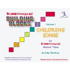 Boomwhackers Building Blocks Children's Songs Volume 1 Book