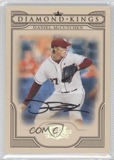 2008 Donruss Threads Diamond Kings Signatures 171/500 Daniel McCutchen Auto 0a7