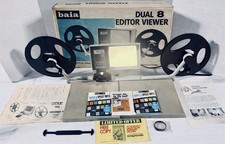 Kit montaggio editor film vintage Baia Dual 8 Super 8 8 mm scatola luminosa completo