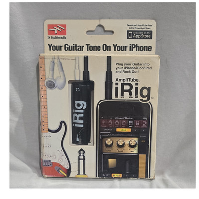 IK Multimedia AmpliTube iRig Portable USB Audio Interface 3.5mm TRS iOS