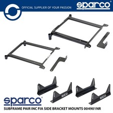 MITSUBISHI LANCER EVO X 2008- Sparco Seat Subframes & Side Bracket Mounts