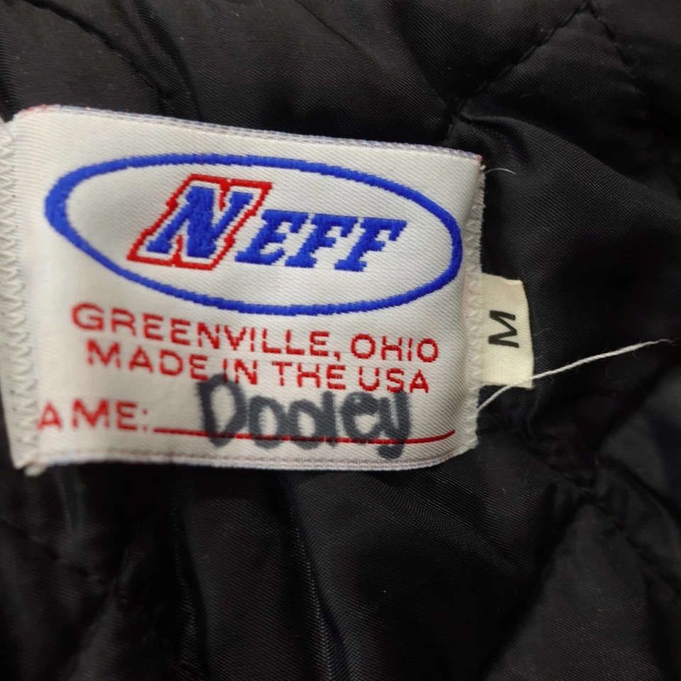 Dragons Tennis Varsity Jacket Mens M Green Wool Letterman Outdoor USA Made NEFF - Image 4 of 4