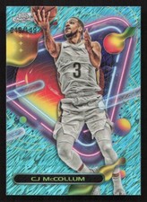 2023-24 Topps Chrome Cosmic CJ McCollum Aqua Equinox Refractor #/149 #79 Card