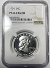 1954 Proof Franklin Bright White NGC PF66 Cameo
