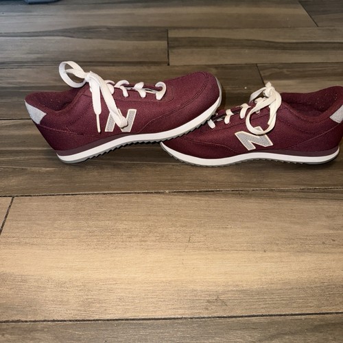 New Balance Trackster 501 Maroon Boys Size 3 - Picture 4 of 8