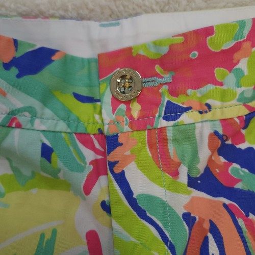 Lily Pulitzer Callahan Shorts Casa-Banana Tropical Resortware Size 12 NWOT - Picture 4 of 18