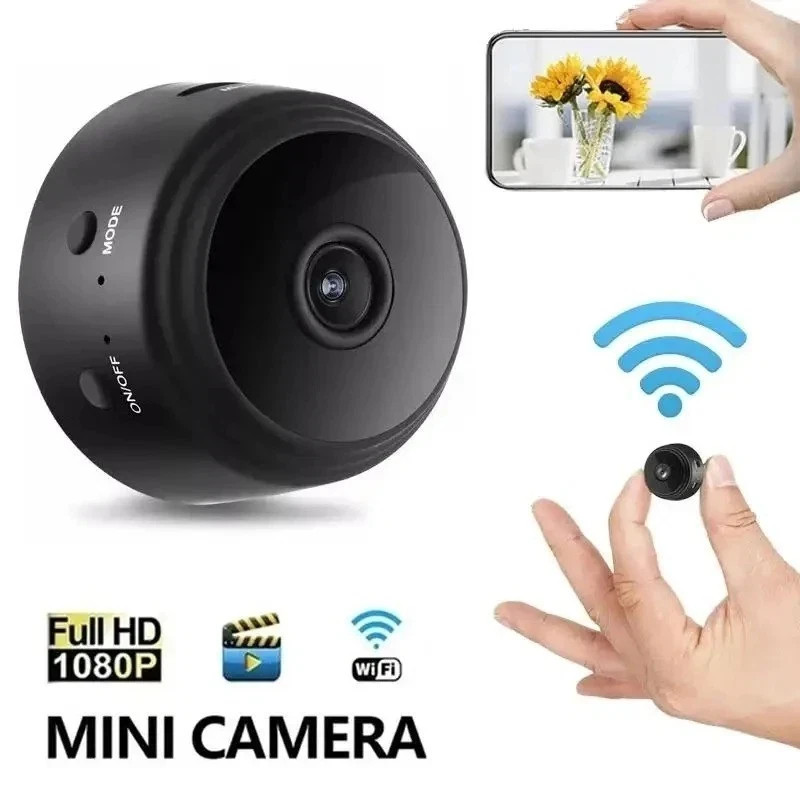 Mini Wireless Record Camera WiFi IP Home Security DVR Night 