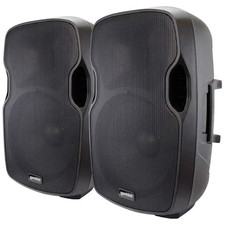 GEMINI AS 12 P (coppia) casse diffusori biamplificati eq 2 bande 12" 1500w picco