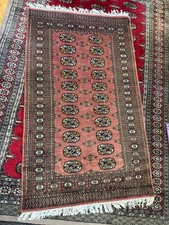 ORIENT TEPPICH 160 X 93 cm BUCHARA SUPER GUT SAFTIGE FARBE LEUFER