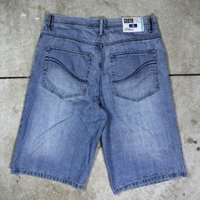 Vintage Southpole Denim Shorts Mens 38 Baggy Wide Leg Jorts Skater Y2K