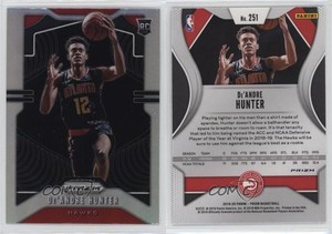2019-20 Panini Prizm Rookie Silver Prizm De'Andre Hunter #251 Rookie RC