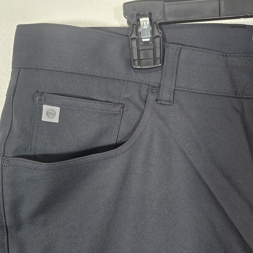 Peter Millar 40 × 30 Crown Sport 5 Pocket EB66 Performance Hose schwarz 160 $ neu mit Etikett - Bild 6 von 13