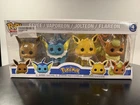 Funko Pop! Vinyl: Pokémon - Eevee/Vaporeon/Jolteon/Flareon - 4 Pack- Damaged Box