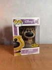 Funko Pop Disney Up -Dug Flocked #201 Hot Topic Exclusive Flocked In Box