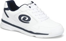 Dexter Ricky V White/Navy Mens Wide Width Bowling Shoes