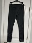 Lucky Brand Women Gray Fleece Mid Rise Leggings Small Logo Very Soft Fabric EUC — photo 1