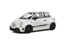 Solido 1:18 Scale Diecast Fiat F595 Abarth White 2022 Model S1811301