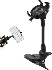 Guitar Phone Holder Mount 360-Degree Rotatable Cell Mobile Smartphone Stand Bass