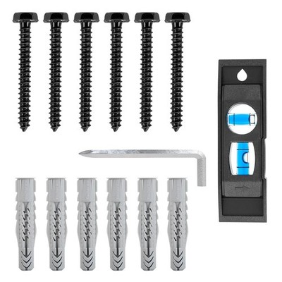 Mounting Dream TV Mount Lag Bolt Kit M8 Wood Stud Concrete Anchors Level