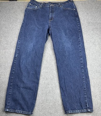 Vintage Ralph Lauren Polo Jeans Co. ''67 Loose Fit''  Blue Denim Jeans 38x32