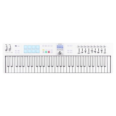 Arturia KeyLab Essential 61 MK3 Alpine USB/MIDI-Keyboard