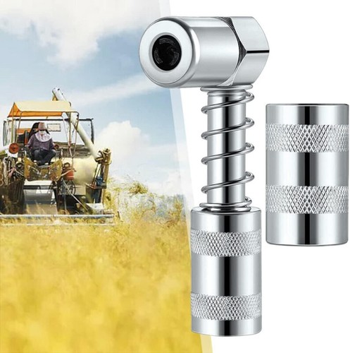 Grease Nozzle Adapter Grease Gun-Accessory 90 Degree Grease Coupler Adapter NEW - Picture 6 of 6