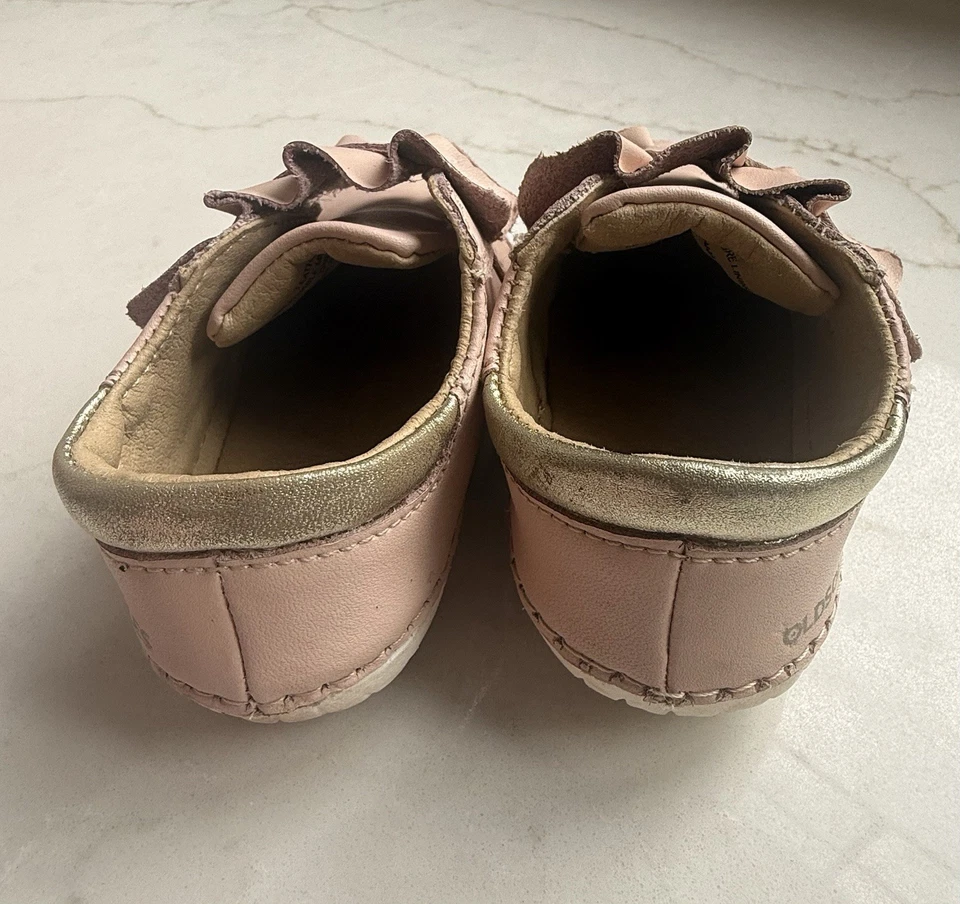 Oldsoles Frilly Baby Pink Leather Shoes Size 5 US - Image 3 of 4