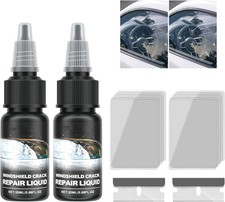 2PCS Upgrade Windshield Crack Repair Kit, 2024 New Windshield Crack Repair Fluid