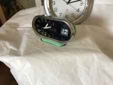 SVEGLIA VINTAGE CON DATARIO WHITE DOVE ANNI 70