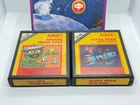 Trash Race Alpha Beam w/overlay - ATARI 2600 Cartridge Original Tested Works LOT