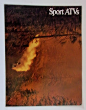 VINTAGE 1987 YAMAHA SPORT ATVs BROCHURE - BANSHEE WARRIOR