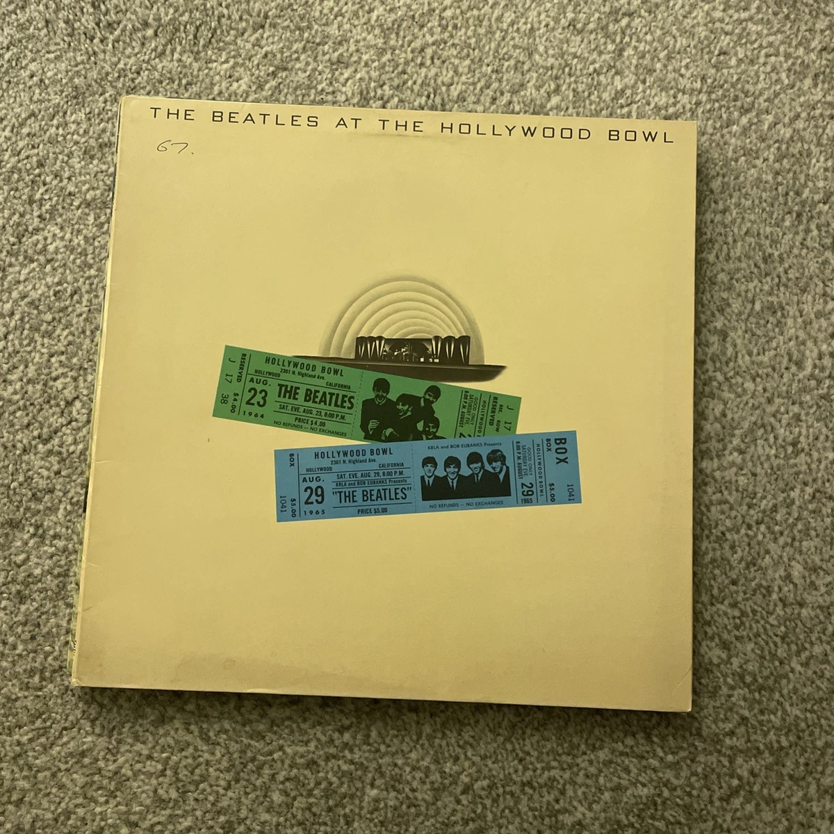 The Beatles At The Hollywood Bowl for sale | eBay UK