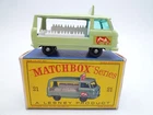 VINTAGE MATCHBOX LESNEY No.21c COMMER MILK DELIVERY TRUCK IN ORIGINAL BOX 1961