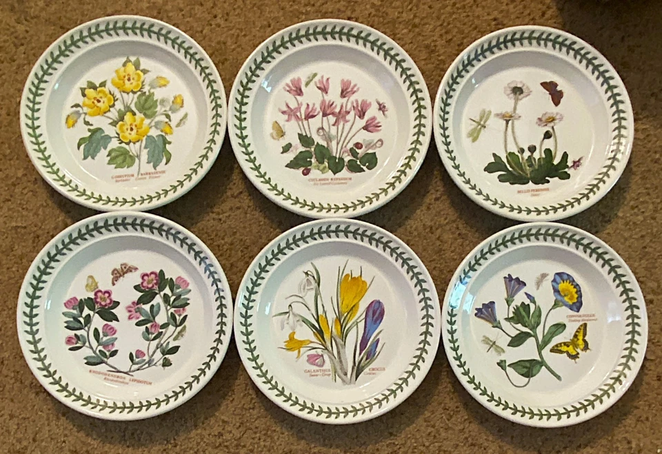 🌷PORTMEIRION Botanic Garden Bread and Butter Plates - Choose