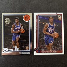 2025-26 Topps 1980-81 Topps Basketball VJ Edgecombe #80BK-96 (RC) + Base